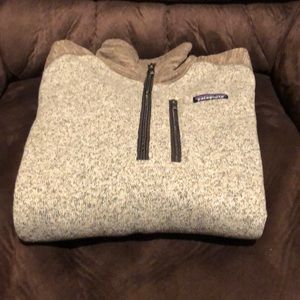 Patagonia Men’s Better Sweater 1/4 Zip Size M